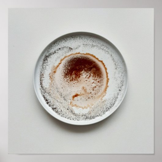 コーヒカラフルーのグラウンドテクスチャ抽象芸術アート20 ポスター (正面)