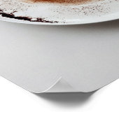 コーヒカラフルーのグラウンドテクスチャ抽象芸術第19条 ポスター (角)