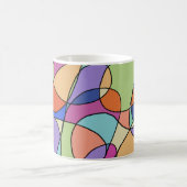 コーヒカラフルーマググ コーヒーマグカップ (中央)