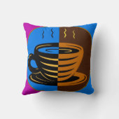 コーヒカラフルーマグピロー クッション (裏面)