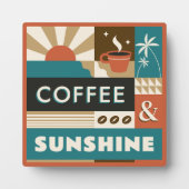 コーヒカラフルー引用文 フォトプラーク (正面)