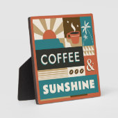 コーヒカラフルー引用文 フォトプラーク (正面)