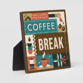 コーヒカラフルー引用文 フォトプラーク (正面)