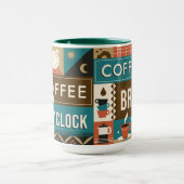 コーヒカラフルー引用文 マグカップ (中央)