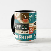 コーヒカラフルー引用文 マグカップ (正面左)
