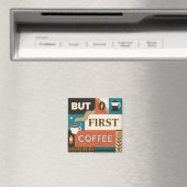 コーヒカラフルー引用文 マグネット (インサイチュ (食洗機))