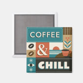 コーヒカラフルー引用文 マグネット (正面/裏面)