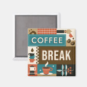 コーヒカラフルー引用文 マグネット (正面/裏面)