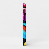 コーヒカラフルー豆抽象芸術アート Case-Mate iPhoneケース (裏面/左)