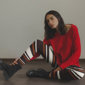 コーヒクラシックーブラウン レギンス