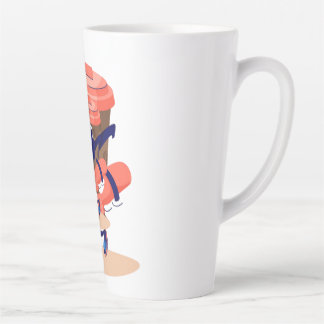 コーヒクールーおもしろいキャラクター カフェラテマグ