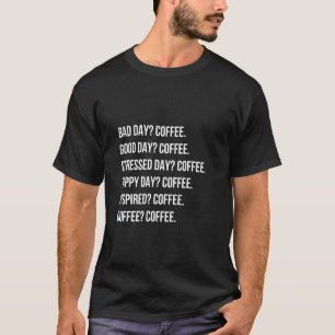 コーヒクールーおもしろい声明 Tシャツ