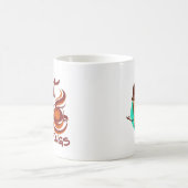 コーヒクールーおもしろい恋人ことわざ コーヒーマグカップ (中央)