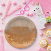 コーヒクールーの汚れパーティー ペーパープレート (パーティー)