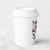 コーヒクールークリスマスパーティーワードアート 紙コップ (右)