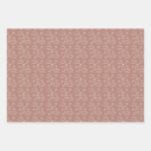 コーヒクールーパーティータイル包装紙シート ラッピングペーパーシート (正面)