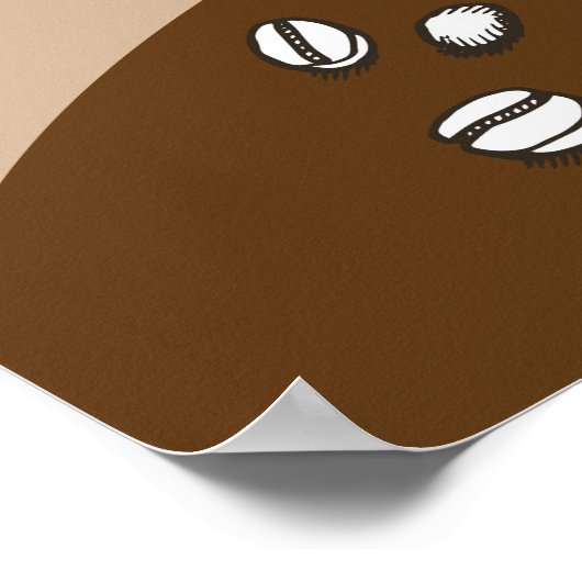 コーヒクールー引用文デザイン ポスター (角)