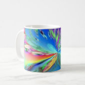 コーヒサイケデリックー用マグカップ コーヒーマグカップ (正面左)