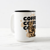 コーヒシンプルーマグ ツートーンマグカップ (正面左)