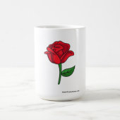 コーヒスタイリッシュユニークーの愛に最適なカスタムマグカップ コーヒーマグカップ (中央)