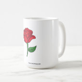 コーヒスタイリッシュユニークーの愛に最適なカスタムマグカップ コーヒーマグカップ (正面右)