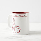 コーヒスタイリッシューマグ – チャーム入り醸造 ツートーンマグカップ (正面左)