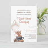 コーヒスペインのーユニークスプラッシュ75th誕生日パーティー 招待状 (スタンド正面)