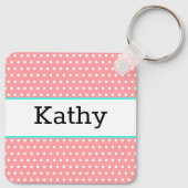 コーヒパーソナライズされたーと良い本 キーホルダー (裏面)