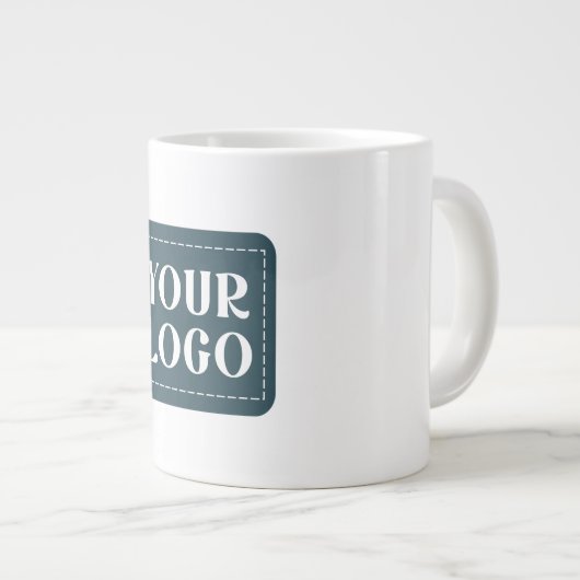 コーヒパーソナライズされたーカップ、花嫁の提案ギフト ジャンボコーヒーマグカップ (正面右)