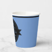 コーヒパーソナライズされたーショップロゴ紙カップ 紙コップ (左)