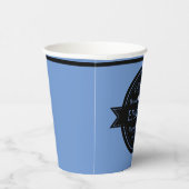 コーヒパーソナライズされたーショップロゴ紙カップ 紙コップ (右)