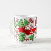 コーヒパーソナライズされたーマググ コーヒーマグカップ (正面左)