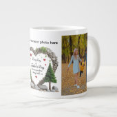 コーヒパーソナライズされたーマググ ジャンボコーヒーマグカップ (正面右)