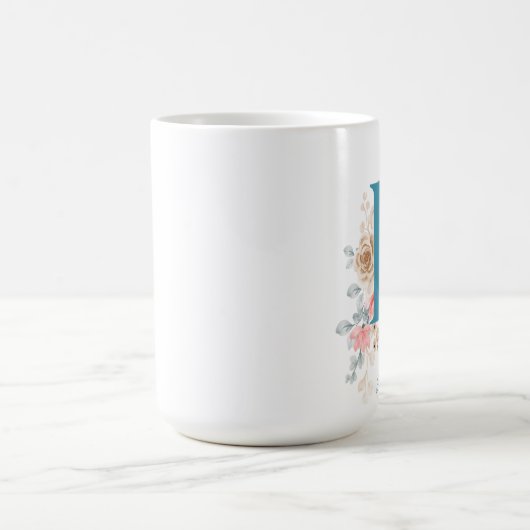 コーヒパーソナライズされたーマグ文字R コーヒーマグカップ (中央)