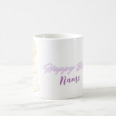 コーヒパーソナライズされたーマグ コーヒーマグカップ (中央)