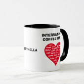 コーヒパーソナライズされたー好き マグカップ (正面右)