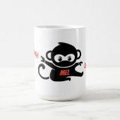 コーヒパーソナライズされたー忍者コーヒーマグ コーヒーマグカップ (中央)