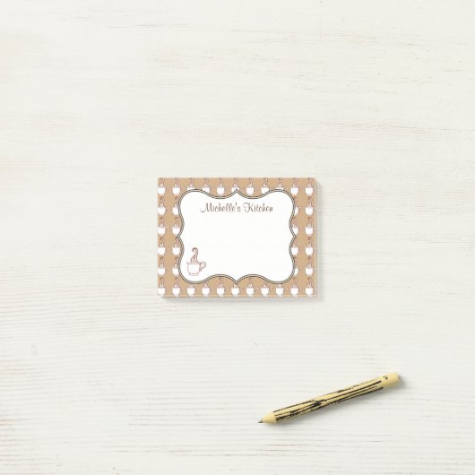 コーヒパーソナライズされたー投稿Itメモ ポストイット (デスク上)