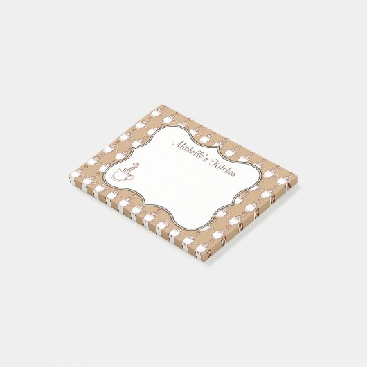 コーヒパーソナライズされたー投稿Itメモ ポストイット (アングル)