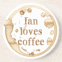 コーヒパーソナライズされたー汚れグランジ文字おもしろい