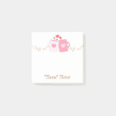 コーヒパーソナライズされたー注 ポストイット (正面)