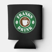 コーヒパーソナライズされたー豆ロゴ付きクーラー 缶クーラー (裏面)