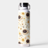 コーヒパーソナライズされたー&フローラウォーターボトル ウォーターボトル (背面)