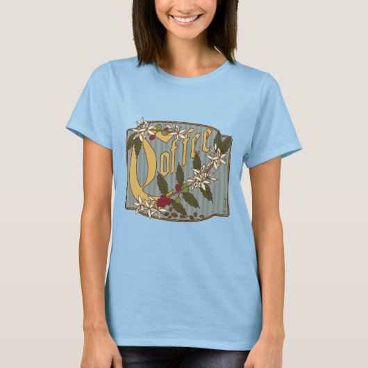 コーヒビクトリアンー標識 Tシャツ (正面)