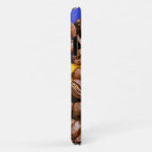 コーヒファンキーー好き豆のテクスチャ Case-Mate iPhoneケース (裏面/右)