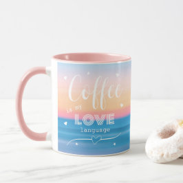 コーヒフェミニンー愛好家引用文 マグカップ