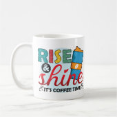 コーヒモダンーの時間を上げ輝かせる コーヒーマグカップ (左)