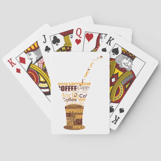 コーヒモダンーイラストレーション トランプ (裏面)