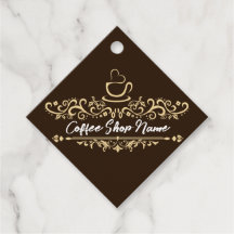 コーヒモダンーカフェショップへようこそパーソナライズ名