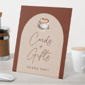コーヒモダンーカード+ギフトブライダルシャワー 台座サイン (インサイチュ)